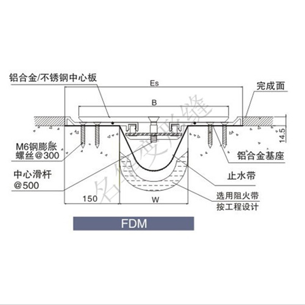 地面变形缝F-FDM