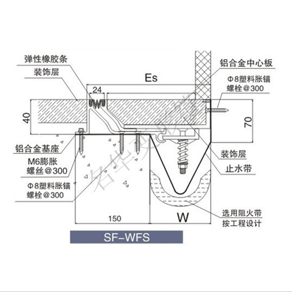 地面变形缝SF-WFS